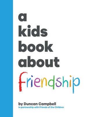 cover image of A Kids Book About Friendship